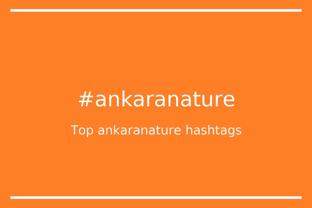 Best ankaranature Hashtag for social media like Instagram, Youtube, Twitter, Pinterest, TikTok, Facebook (#ankaranature) Best ankaranature Hashtag for social media like Instagram, Youtube, Twitter, Pinterest, TikTok, Facebook (#ankaranature)
