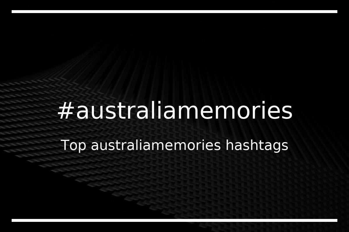 Best australiamemories Hashtag for social media like Instagram, Youtube, Twitter, Pinterest, TikTok, Facebook (#australiamemories) Best australiamemories Hashtag for social media like Instagram, Youtube, Twitter, Pinterest, TikTok, Facebook (#australiamemories)