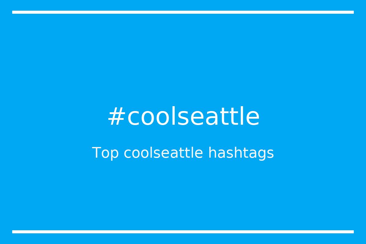 Best coolseattle Hashtag for social media like Instagram, Youtube, Twitter, Pinterest, TikTok, Facebook (#coolseattle) Best coolseattle Hashtag for social media like Instagram, Youtube, Twitter, Pinterest, TikTok, Facebook (#coolseattle)