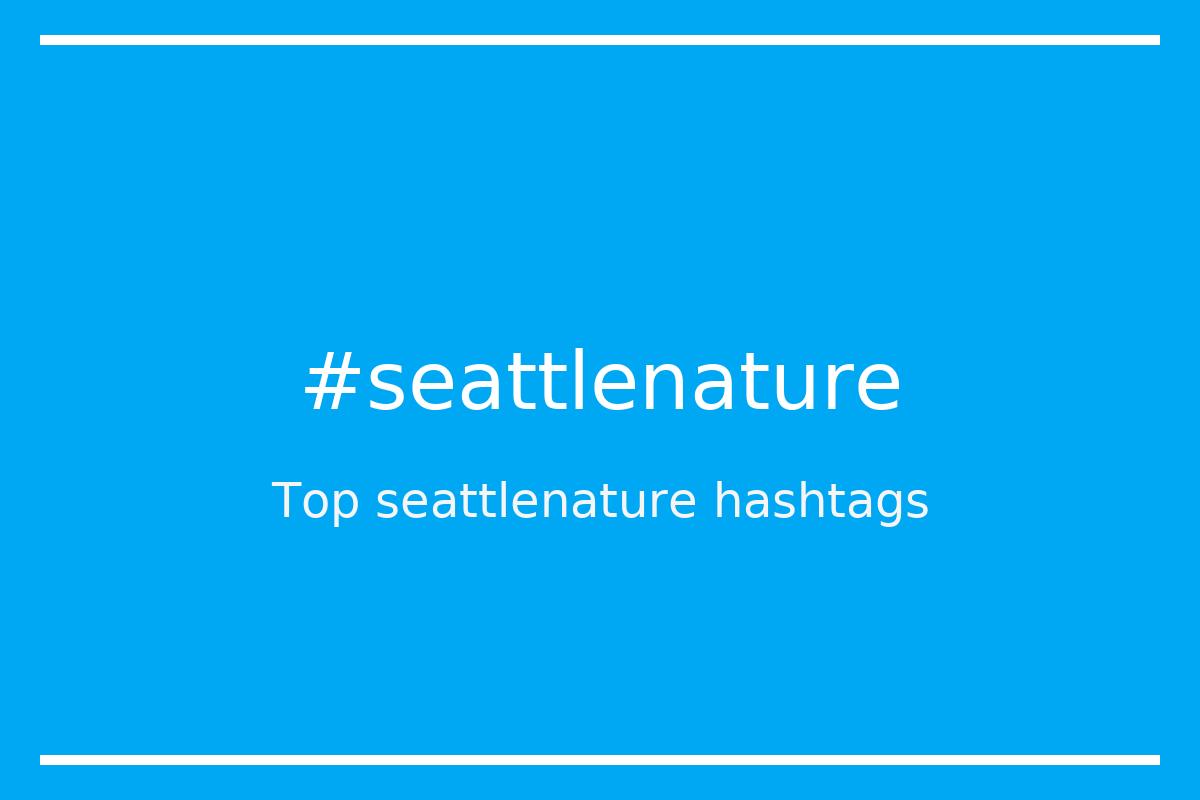 Best seattlenature Hashtag for social media like Instagram, Youtube, Twitter, Pinterest, TikTok, Facebook (#seattlenature) Best seattlenature Hashtag for social media like Instagram, Youtube, Twitter, Pinterest, TikTok, Facebook (#seattlenature)