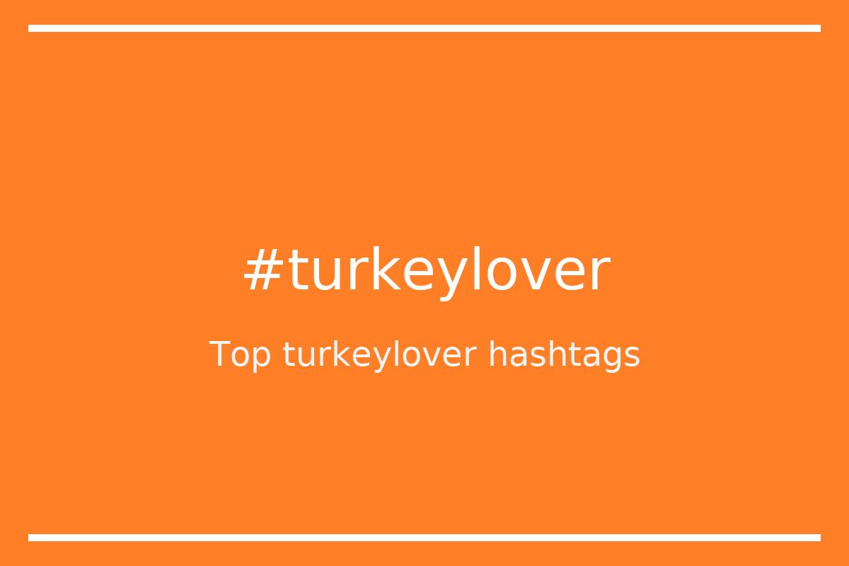Best turkeylover Hashtag for social media like Instagram, Youtube, Twitter, Pinterest, TikTok, Facebook (#turkeylover) Best turkeylover Hashtag for social media like Instagram, Youtube, Twitter, Pinterest, TikTok, Facebook (#turkeylover)
